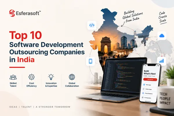Top 10 software development outsourcing companies in india