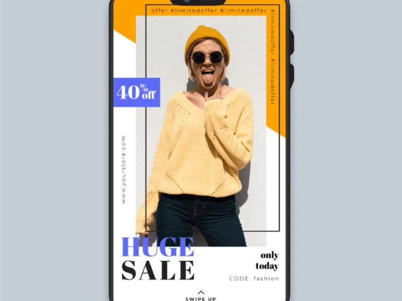 Fashion & Lifestyle mobile app preview