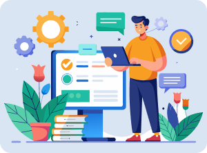 Backlinks Bustling-formed