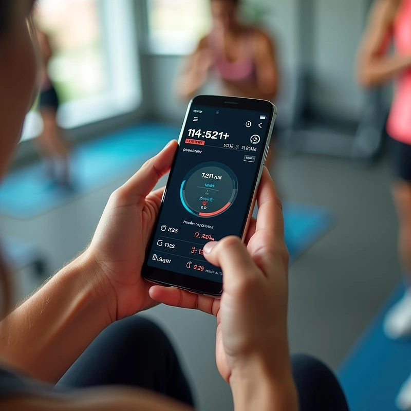Fitness and Wellness App mobile app preview