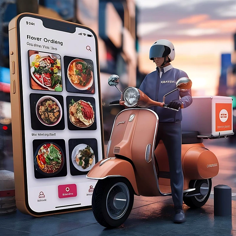 Food Delivery App mobile app preview