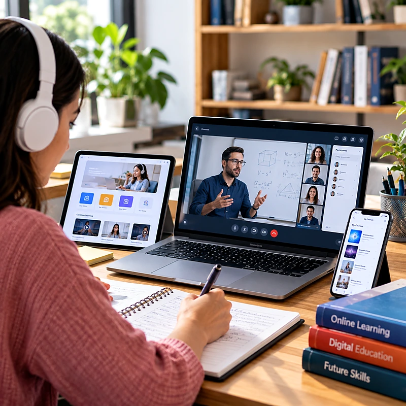 Education and E-Learning mobile app preview
