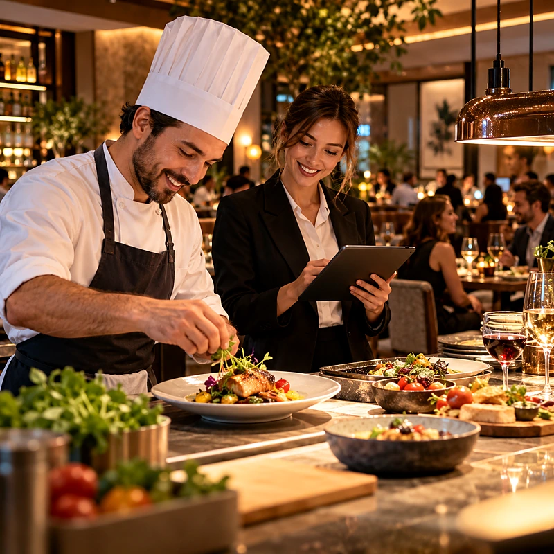 Food & Restaurant mobile app preview