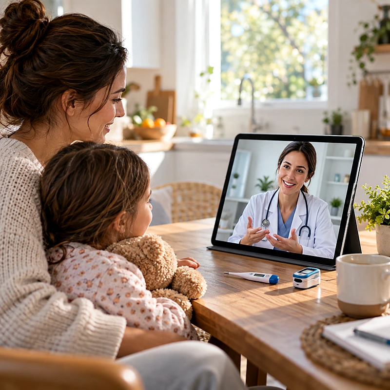 Healthcare & Telemedicine mobile app preview