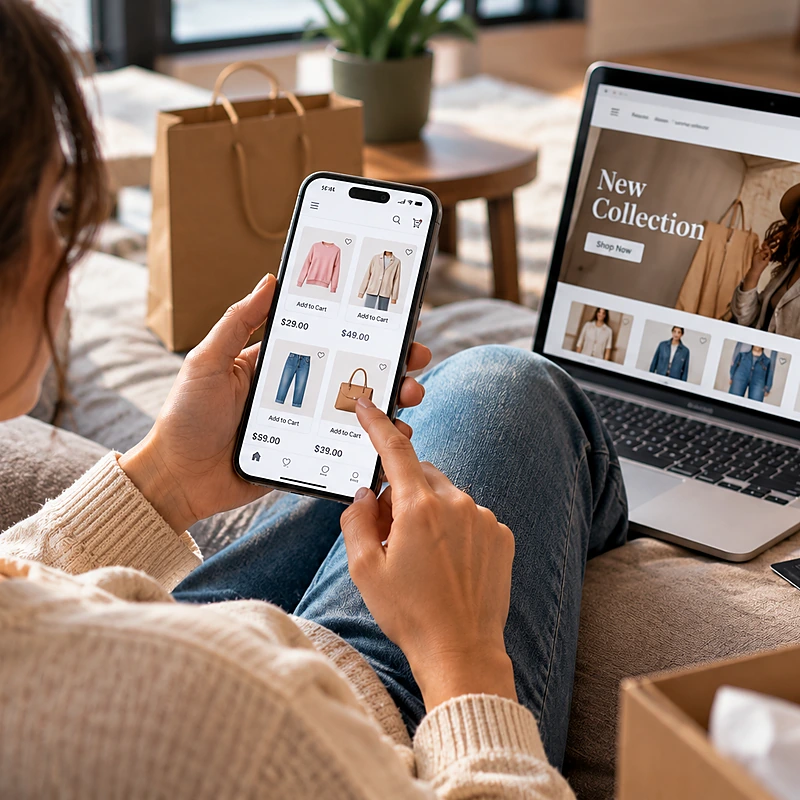Ecommerce App mobile app preview