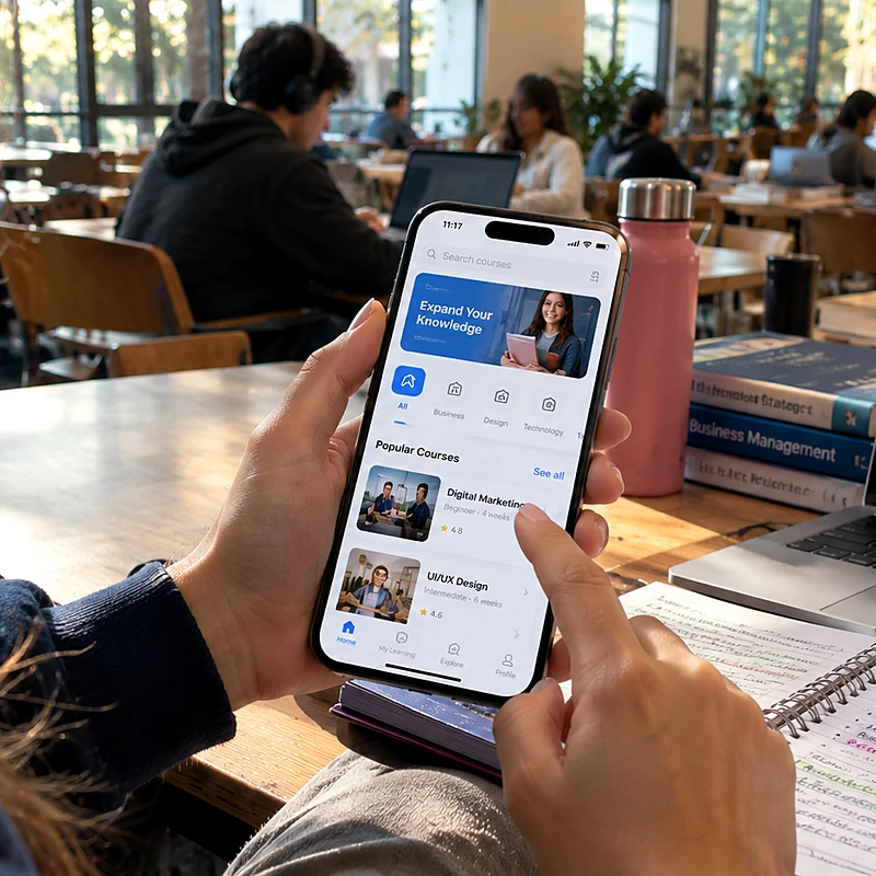 Education App mobile app preview