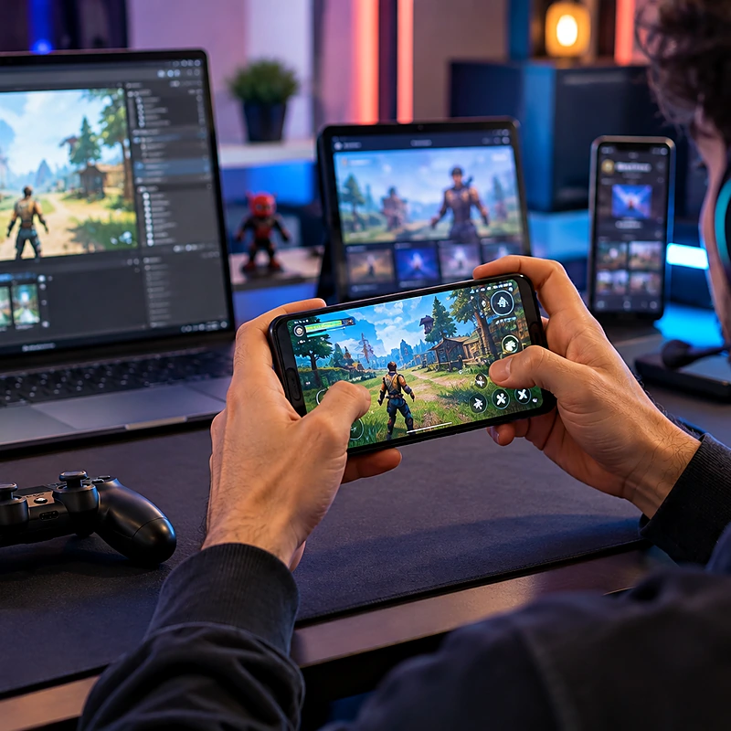 Gaming App mobile app preview