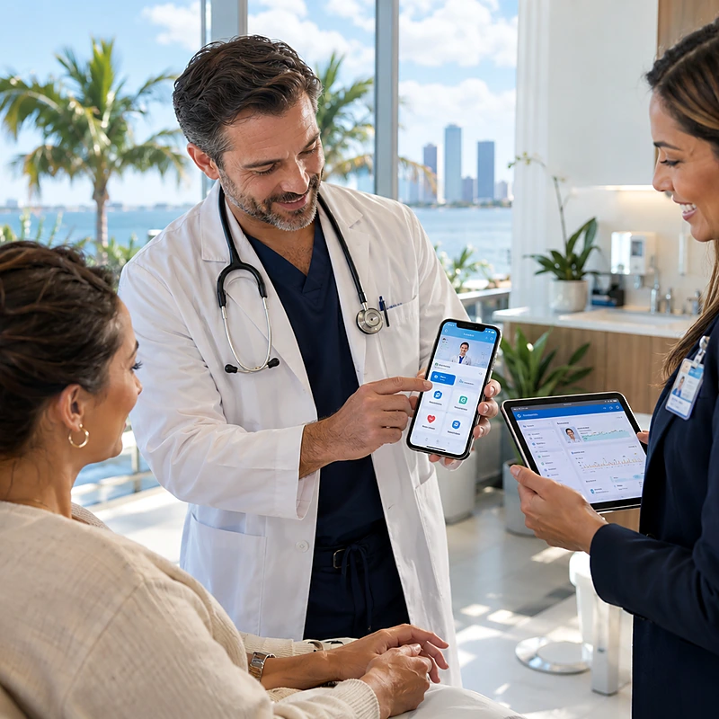 Healthcare App mobile app preview