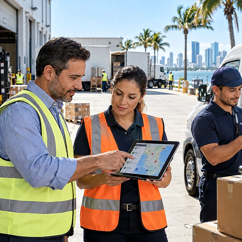 Logistics App mobile app preview