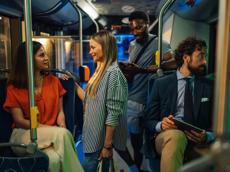 Travel & Transport mobile app preview