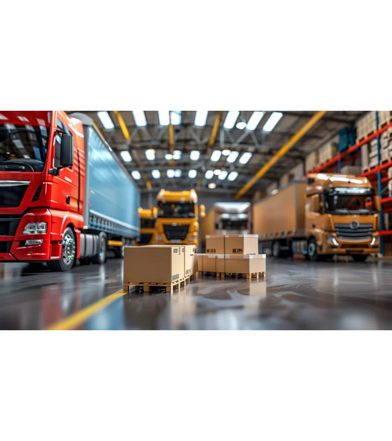 Logistics & Transportation mobile app preview