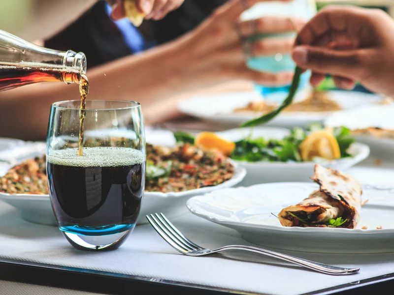 Food & Beverage mobile app preview