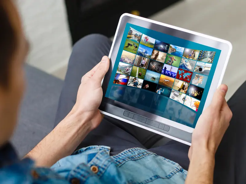 Entertainment & Media mobile app preview