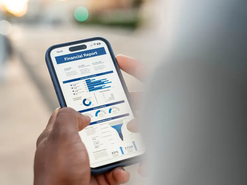 Finance & Banking mobile app preview