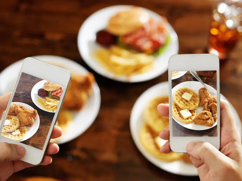 Food & Beverage mobile app preview