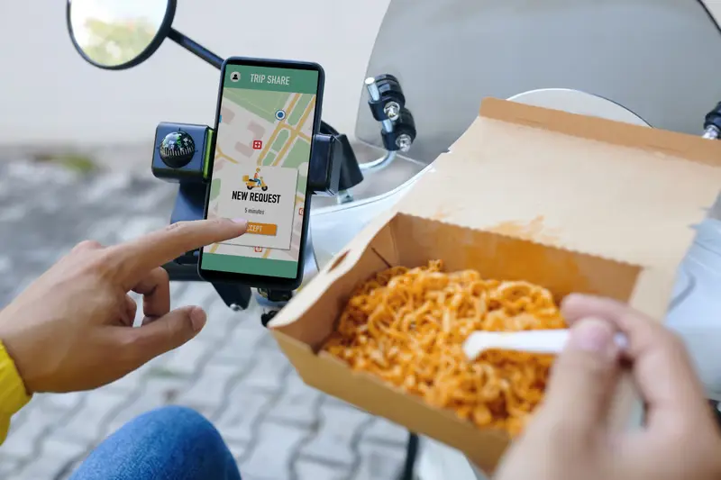 Food Delivery App mobile app preview