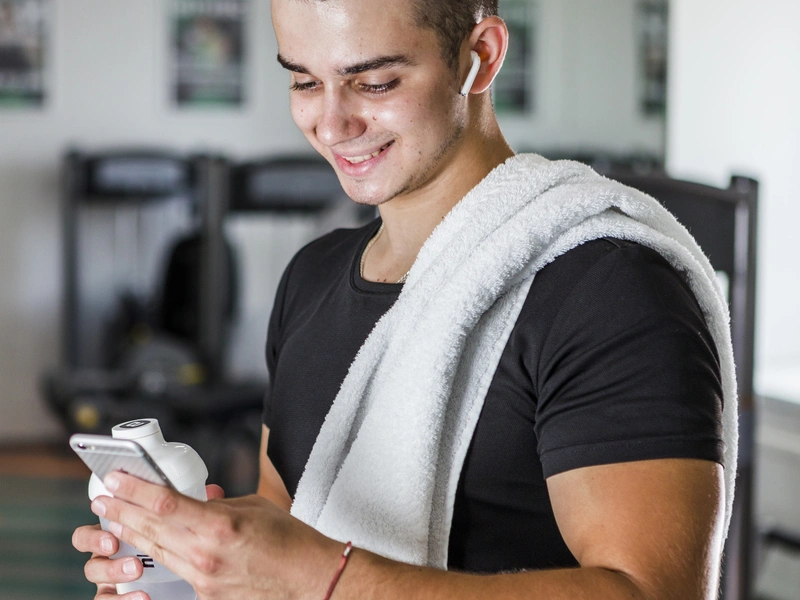 Fitness & Wellness mobile app preview