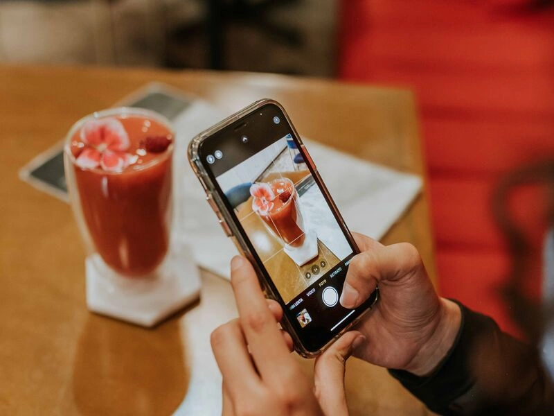 Food & Beverage mobile app preview