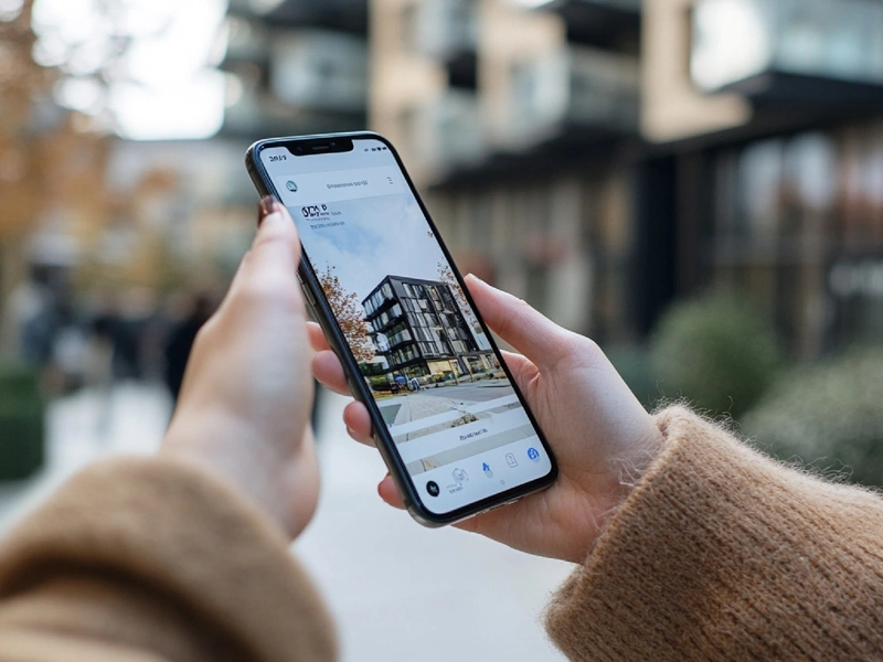 Real Estate mobile app preview