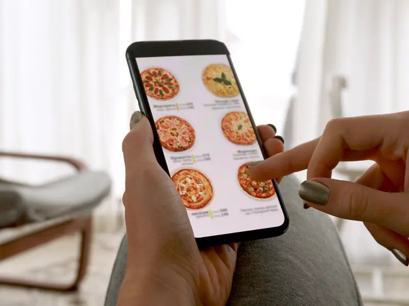 Food & Beverages mobile app preview