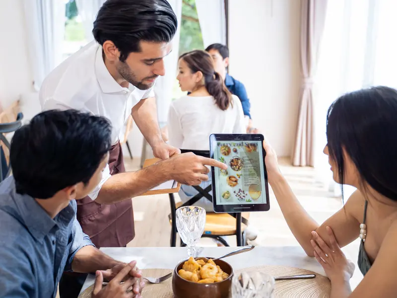 Food & Beverage mobile app preview