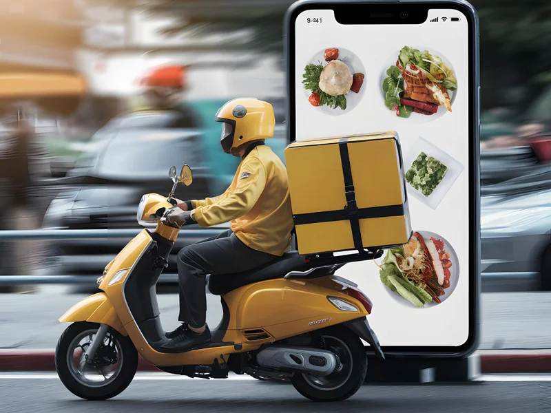 Food Delivery UI/UX preview