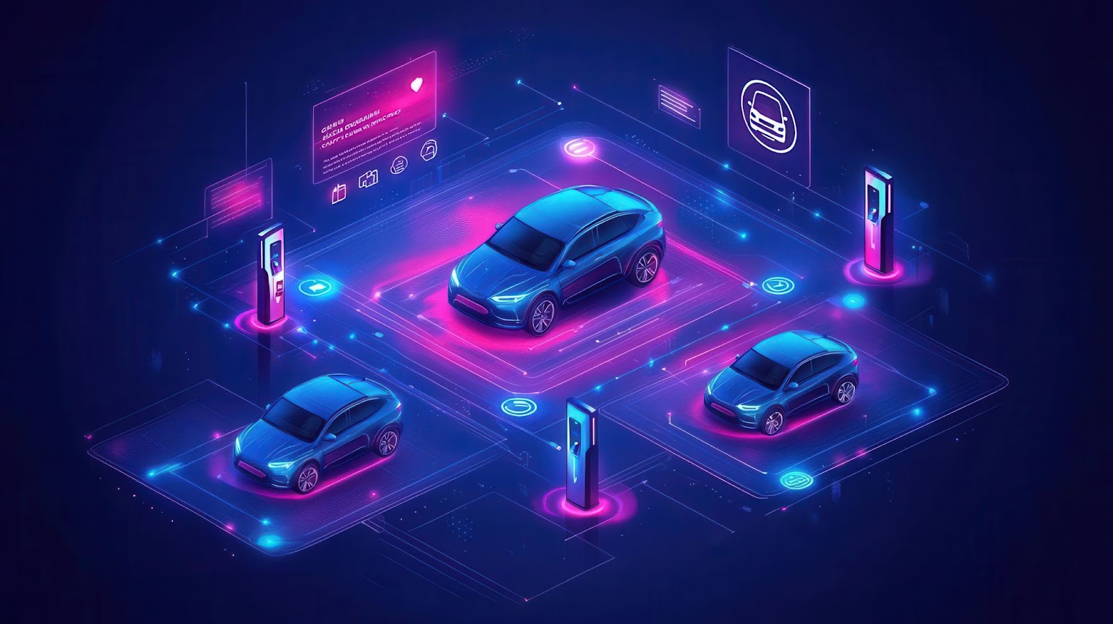 EV charger location app advanced features list