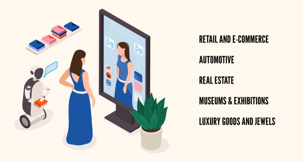 Industries virtual 3d showroom