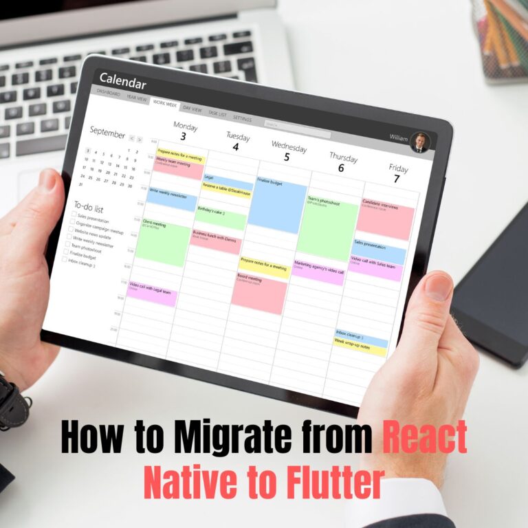 How to Migrate from React Native to Flutter