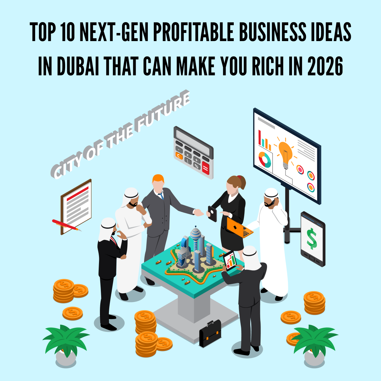Top 10 Next-Gen Profitable Business Ideas in Dubai That Can Make You Rich in 2026
