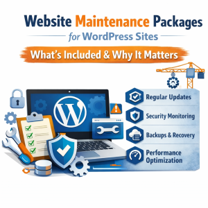 Website maintenance packages for Wordpress Sites