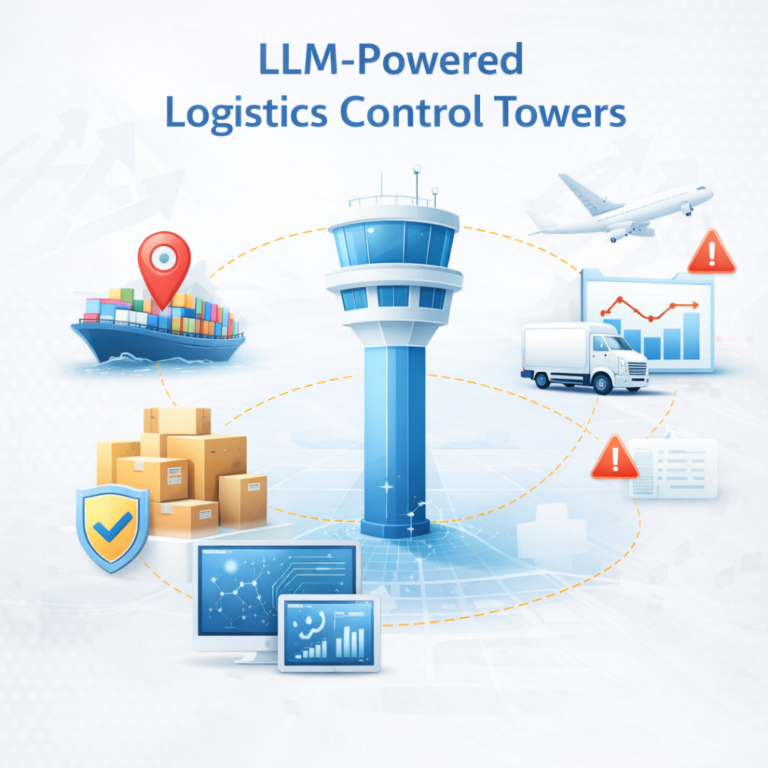 LLM-Powered Logistics Control Towers