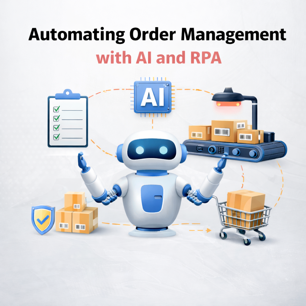 Automating Order Management with AI and RPA